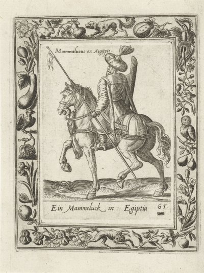 Mameluk zu Pferd von anonymous (attributed to)