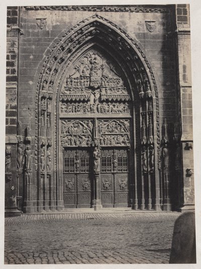 Eingang, St. Lorenz Kathedrale, Nürnberg von attributed to Schrag