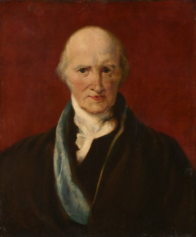 Porträt von Benjamin West von copy after Thomas Lawrence