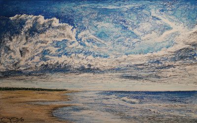 Strand von Punta Arenas von miguelmendez_art.ve