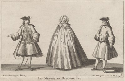 Die Mentes und Redingottes von published by Jacques Chéreau