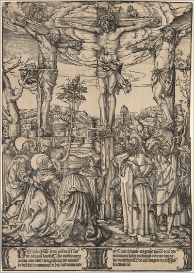 Die Kreuzigung, 1527 von the Elder Hans Burgkmair