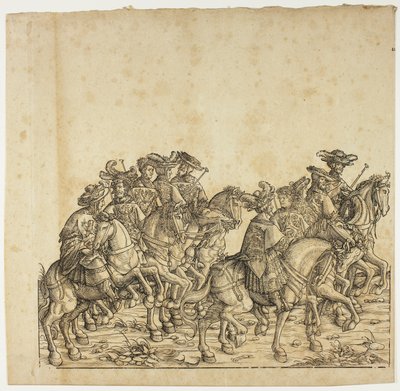 Triumph des Maximilian von the Elder Hans Burgkmair