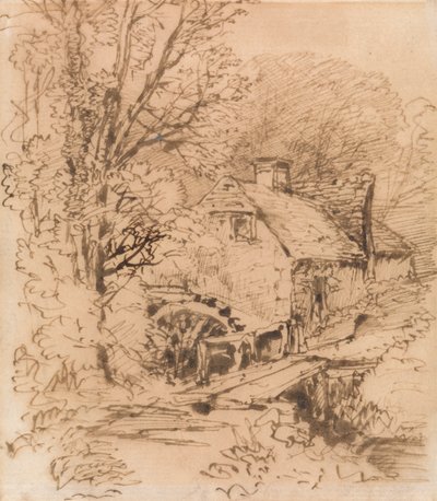 Mühle bei Newbury von unknown artist
formerly John Constable