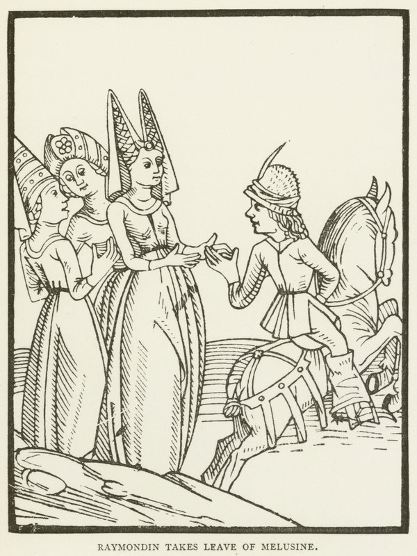 Raymondin verabschiedet sich von Melusine von (after) English School