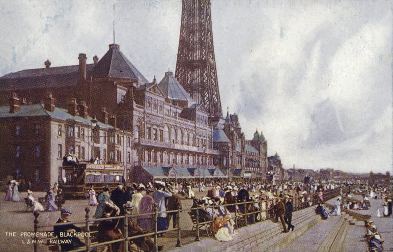 Die Promenade, Blackpool von (after) English photographer