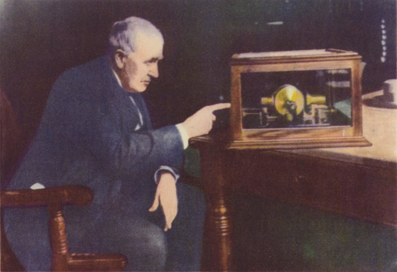 Thomas Alva Edison von (after) English photographer