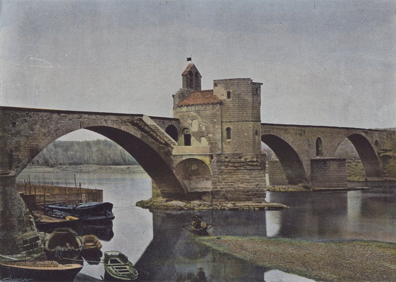 Avignon, Pont Saint-Benezet von (after) French Photographer