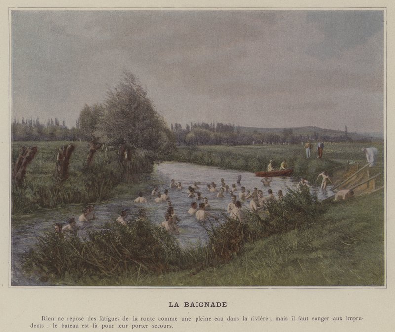 Das Baden von (after) French Photographer