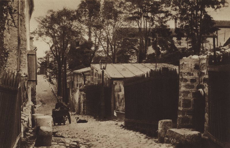 Der Fontaine-à-Mulard bei den Gobelins von (after) French Photographer