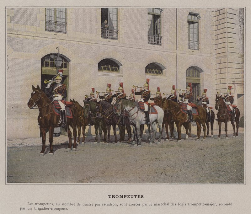 Trompeten von (after) French Photographer