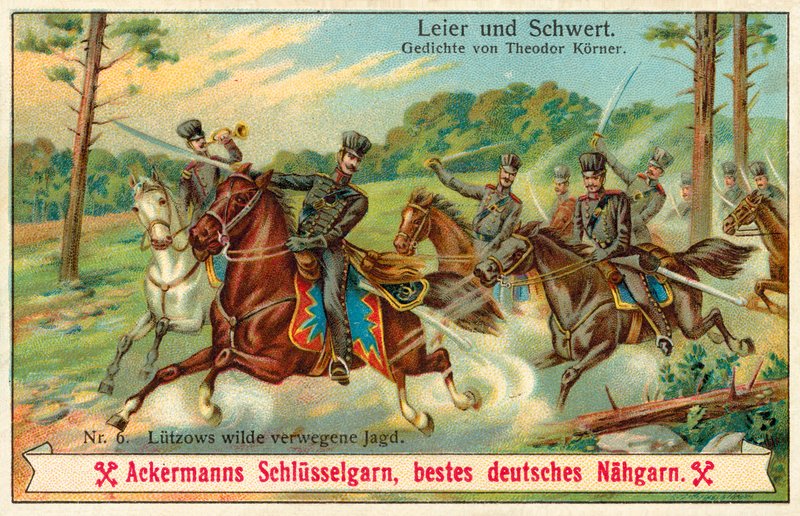 Lützows wilde Jagd von (after) German School