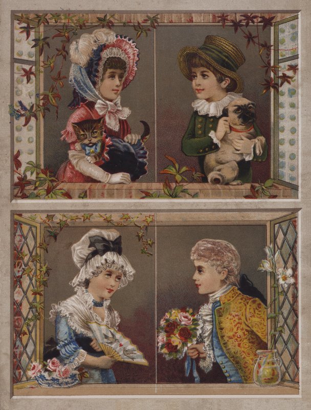 Kostüm des 18. Jahrhunderts von American School