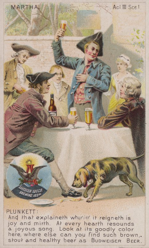 Budweiser Bier von American School