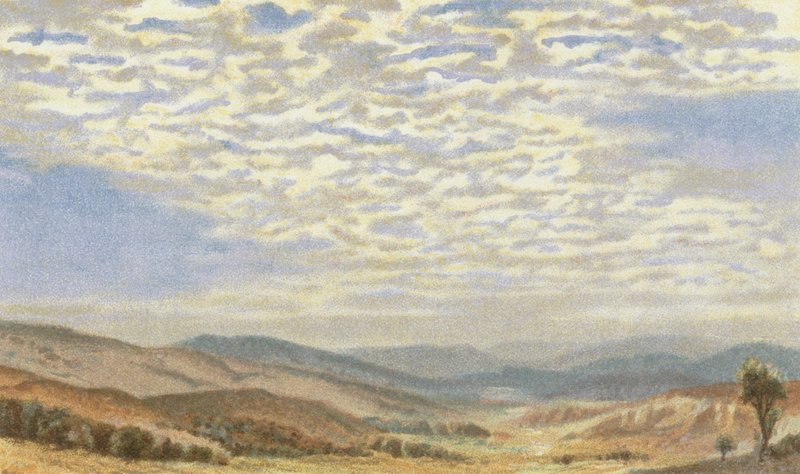 Wolken, Stratus Maculosus von English School