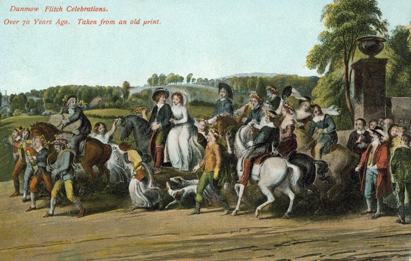 Dunmow Flitch Feierlichkeiten von English School