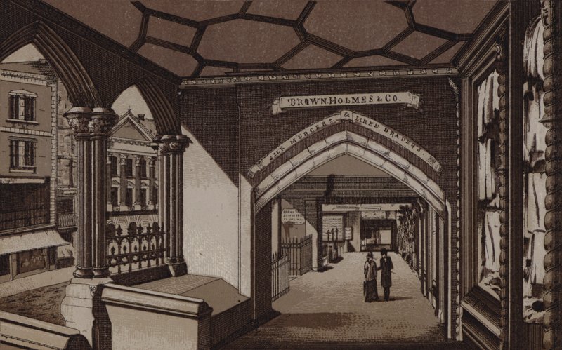 Innenansicht von Eastgate Row von English School