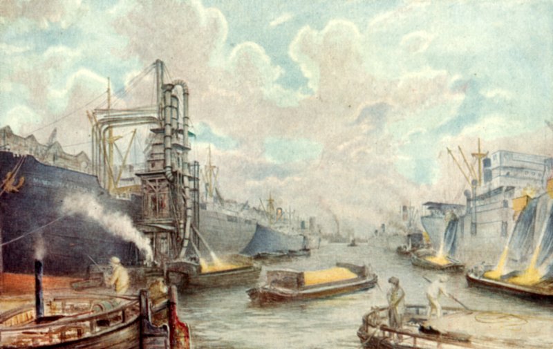 Manchester Docks von English School