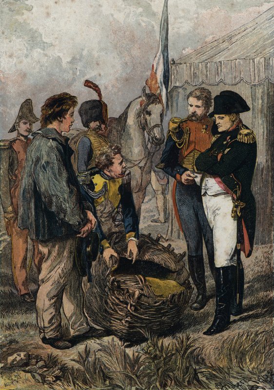 Napoleon und der englische Matrose von English School