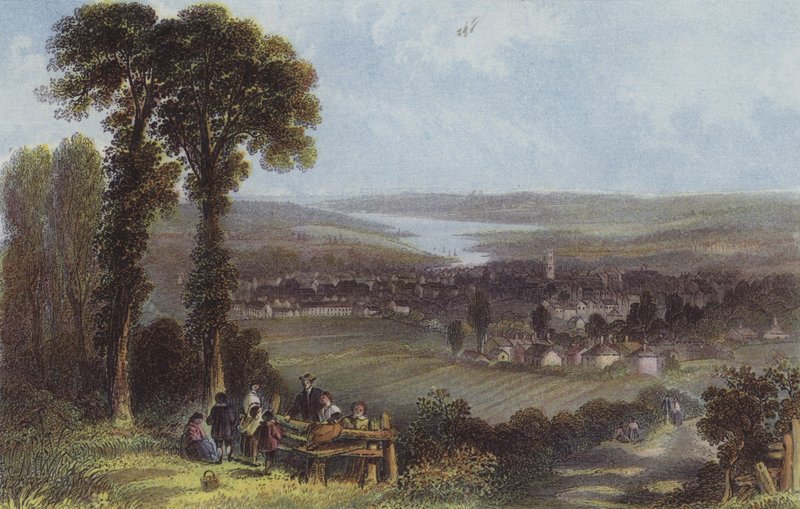 Newport und Tal des Medina von English School