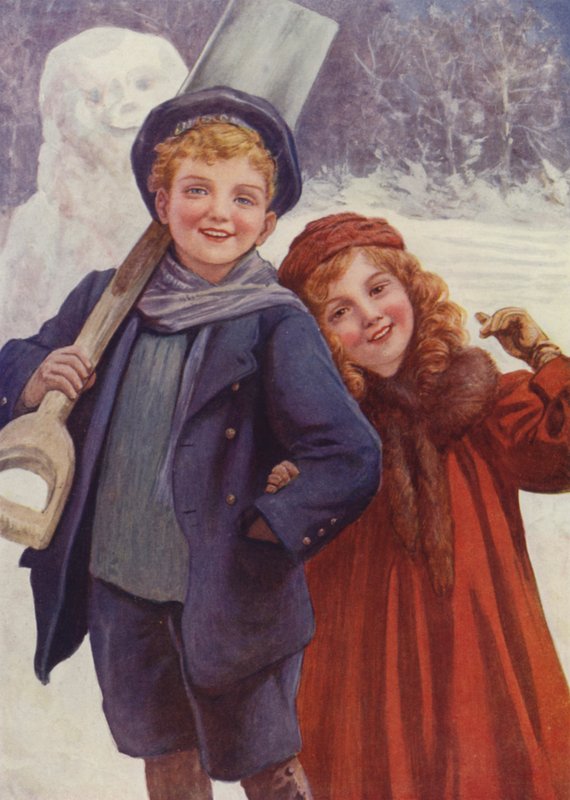 Unser Schneemann von English School