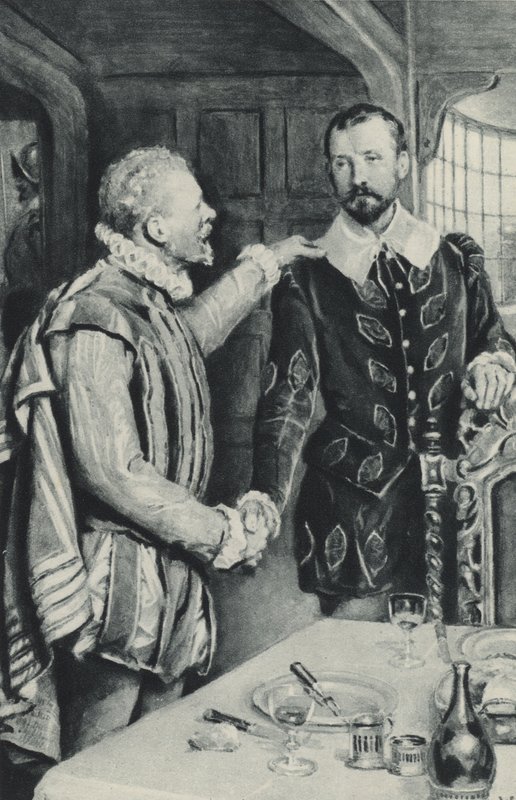 Sir Francis Drake schickt seinen Freund in den Tod - der Abschied von Sir Thomas Doughty von English School