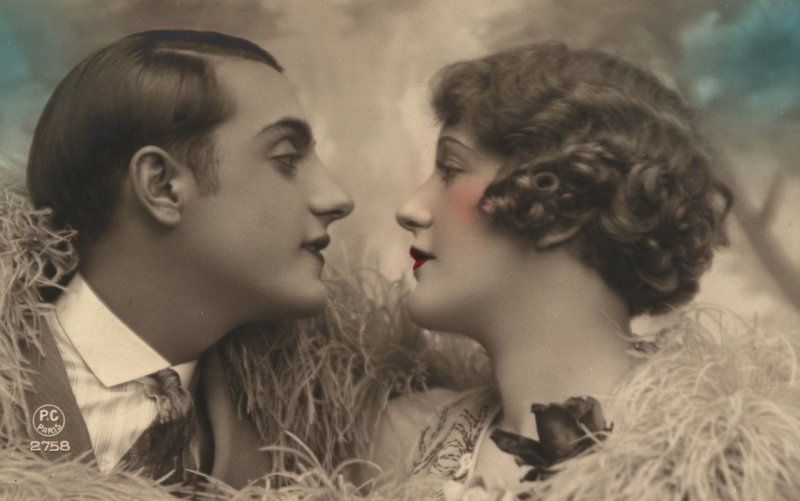 Androgynes Paar von French Photographer