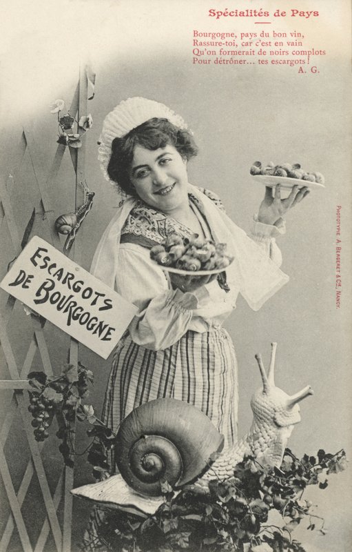 Burgunder Schnecken von French Photographer