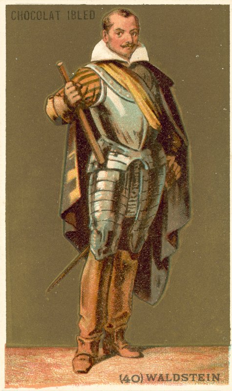 Albrecht von Wallenstein, böhmischer General des Heiligen Römischen Reiches von French School