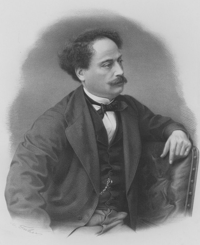 Alexandre Dumas Fils von French School