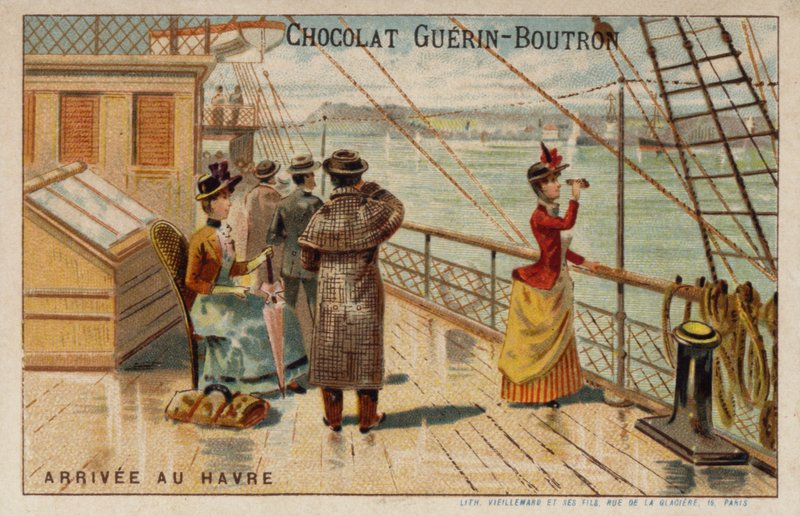 Ankunft in Le Havre von French School