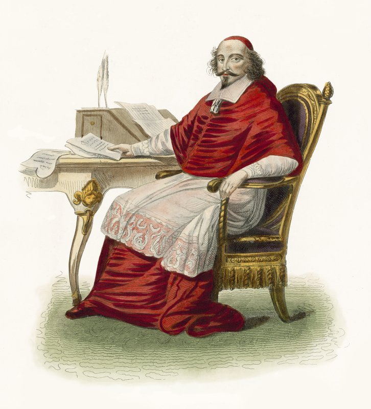 Kardinal Mazarin von French School