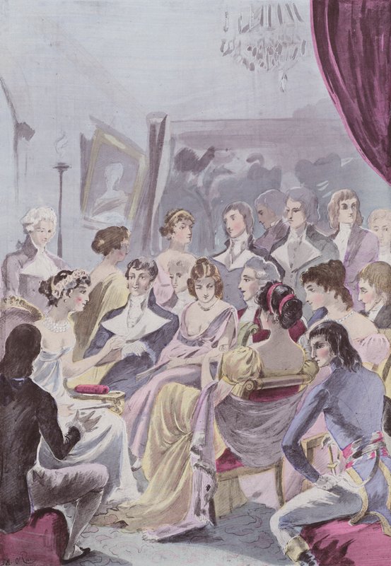 Bei Madame Tallien von French School