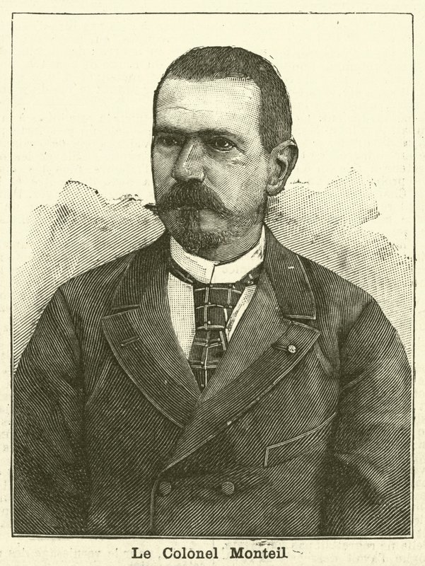 Colonel Parfait-Louis Monteil, französischer Soldat und Entdecker von French School