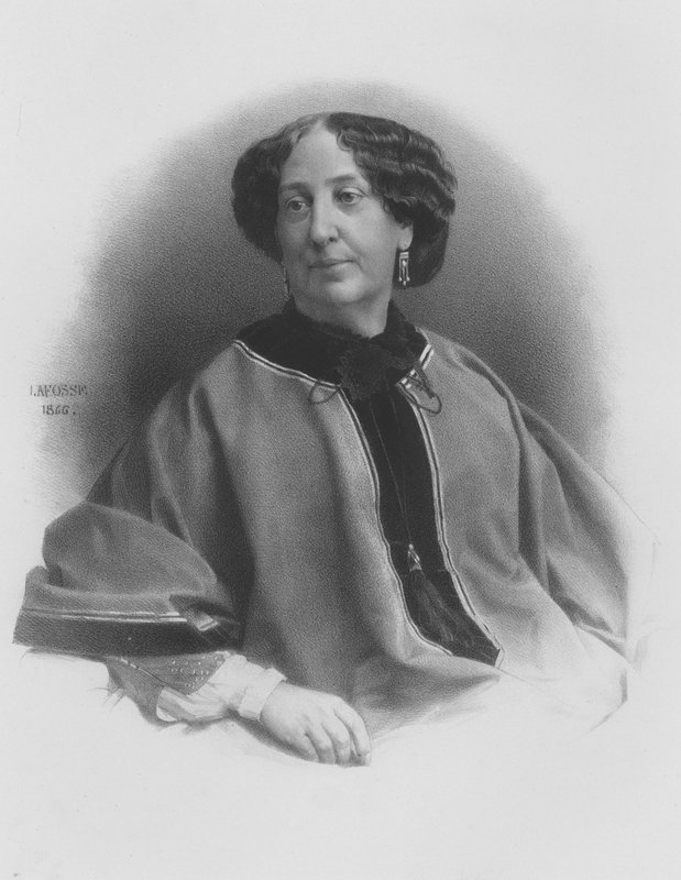Georges Sand von French School