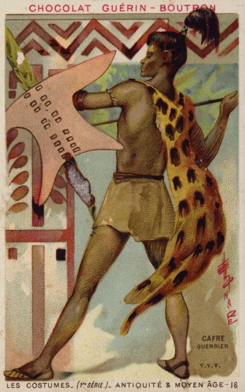 Kaffir-Krieger von French School