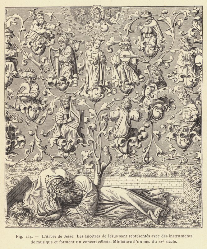 Der Baum Jesse von French School