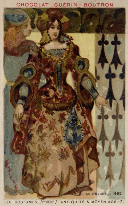 Herr und Dame, 1495 von French School