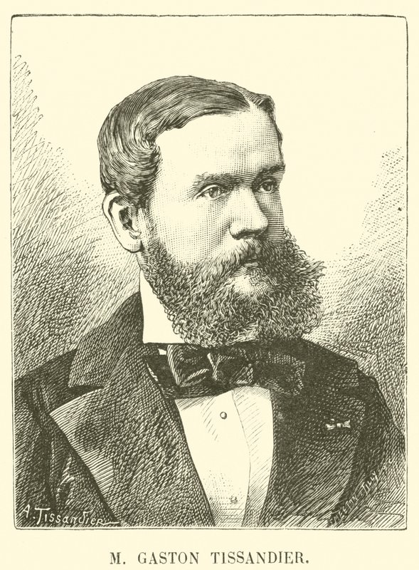 M Gaston Tissandier von French School