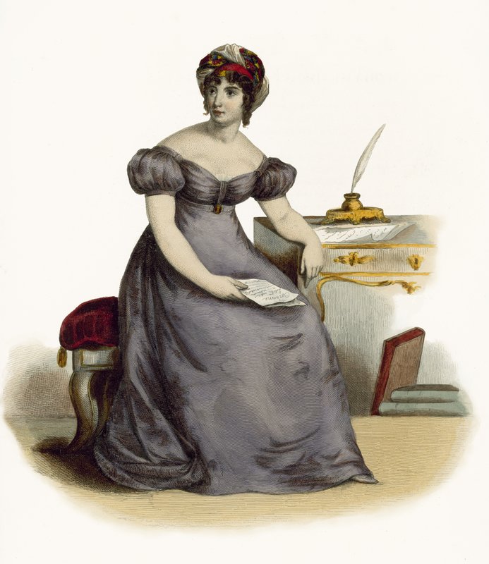 Madame de Staël von French School