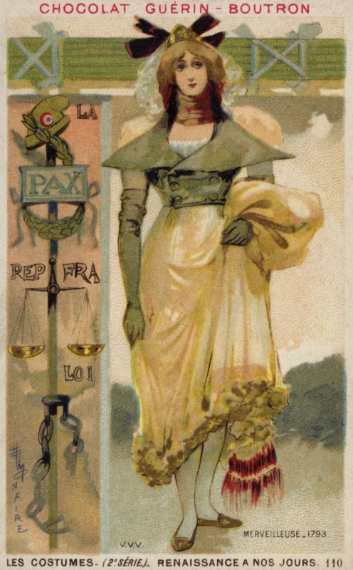Merveilleuse, 1793 von French School