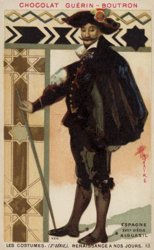 Spanischer Alguacil, 17. Jahrhundert von French School