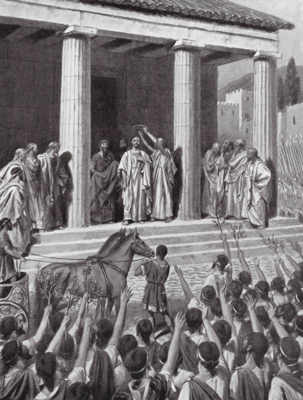 Themistokles in Sparta geehrt von A.C. Weatherstone