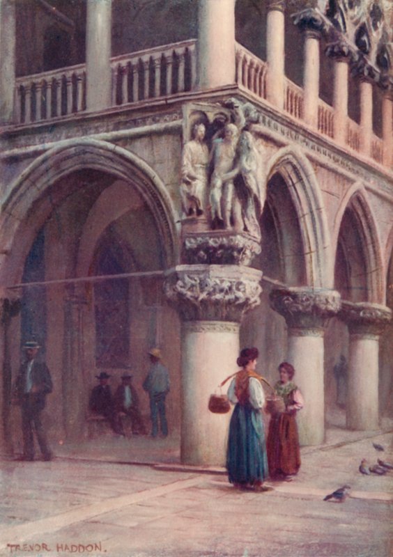 Arkaden des Dogenpalastes von A. Trevor Haddon