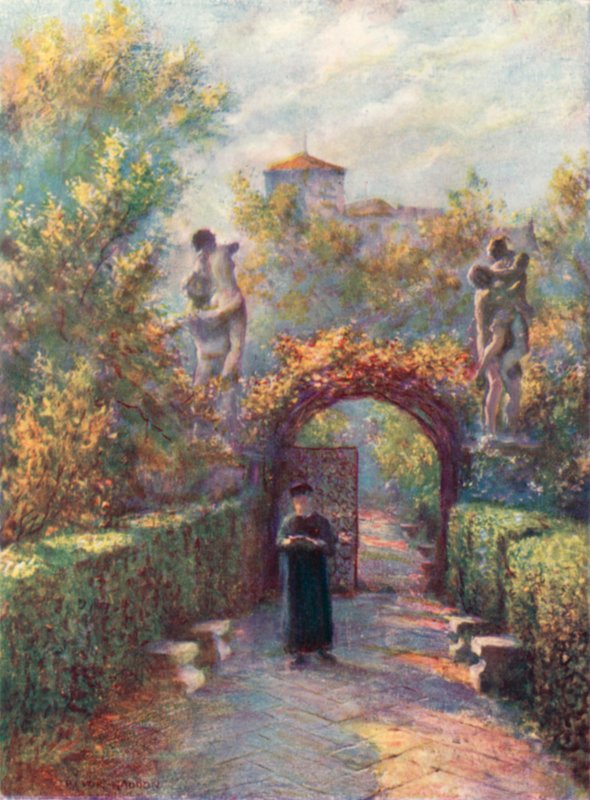 Garten Palazzo Cappello von A. Trevor Haddon