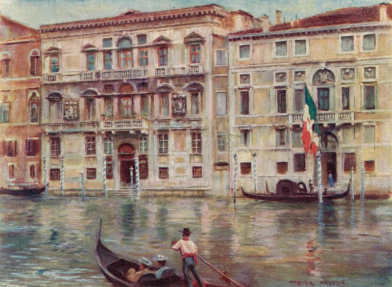 Palazzi Mocenighi von A. Trevor Haddon