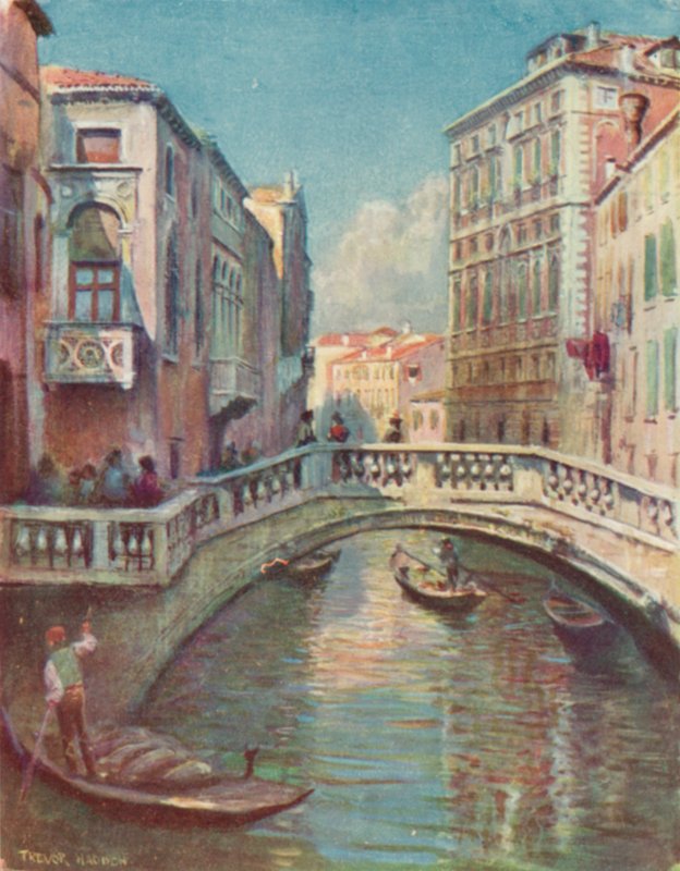 Palazzo Corner-Mocenigo von A. Trevor Haddon
