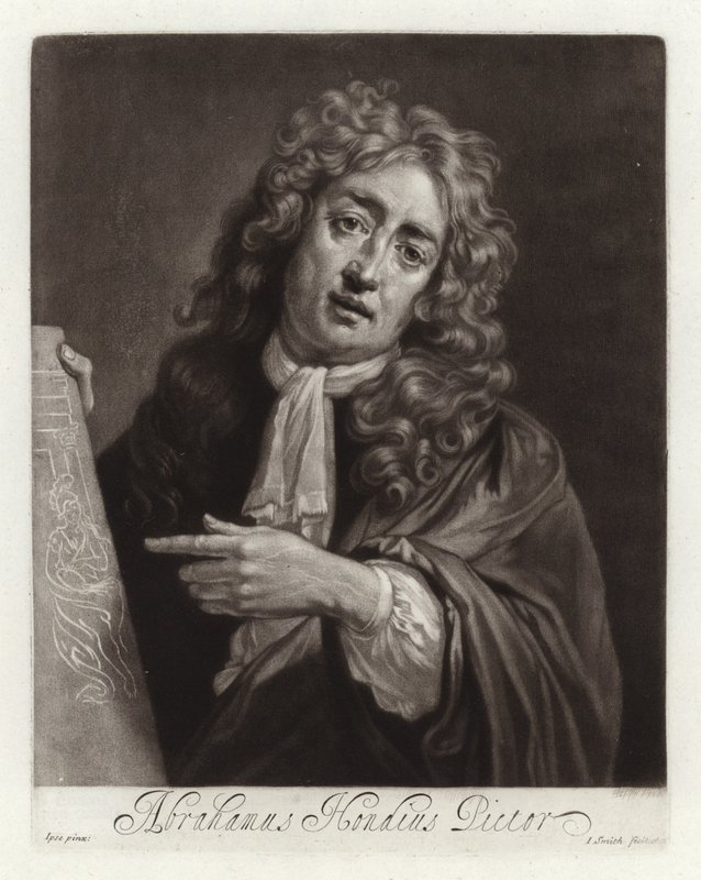 Porträt von Abraham Hondius von Abraham Danielsz. Hondius