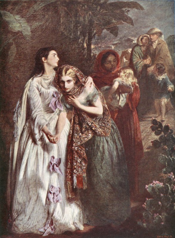 Die Flucht aus Lucknow von Abraham Solomon