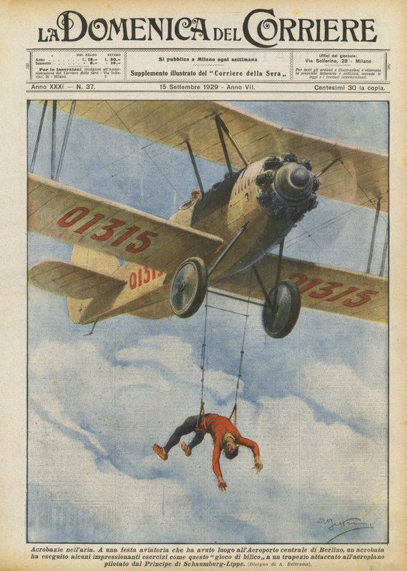 Luftakrobatik von Achille Beltrame